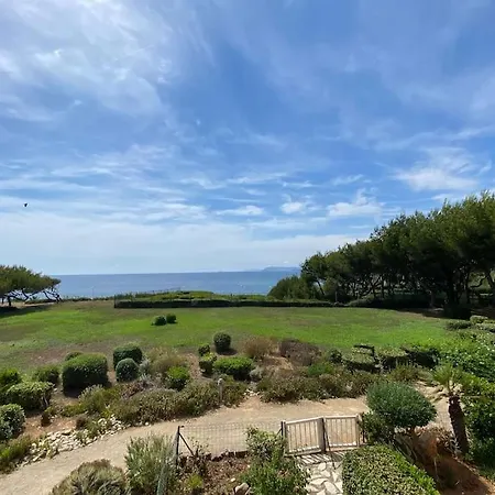 Superbe appartement vue mer Six-Fours-les-Plages Exterior foto